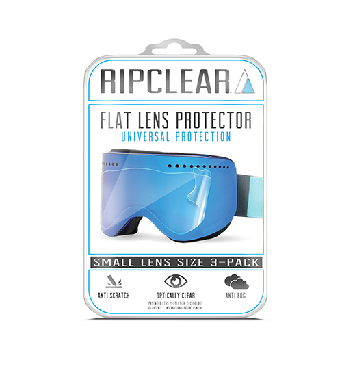 Ripclear - Goggle Lens Protector Flat x3 - Flat