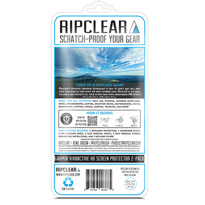 Ripclear - Watch Protector for Garmin VivoActive
