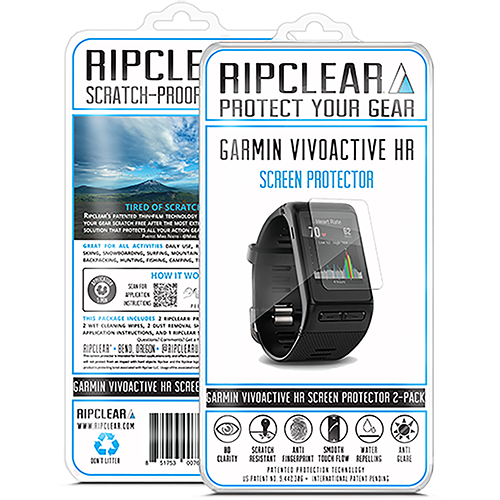 Ripclear - Watch Protector for Garmin VivoActive