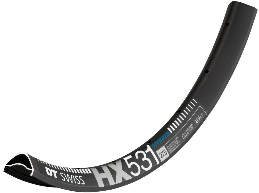 DT Swiss - HX 531 Rim - 27.5", Disc, Black, 32H - Black