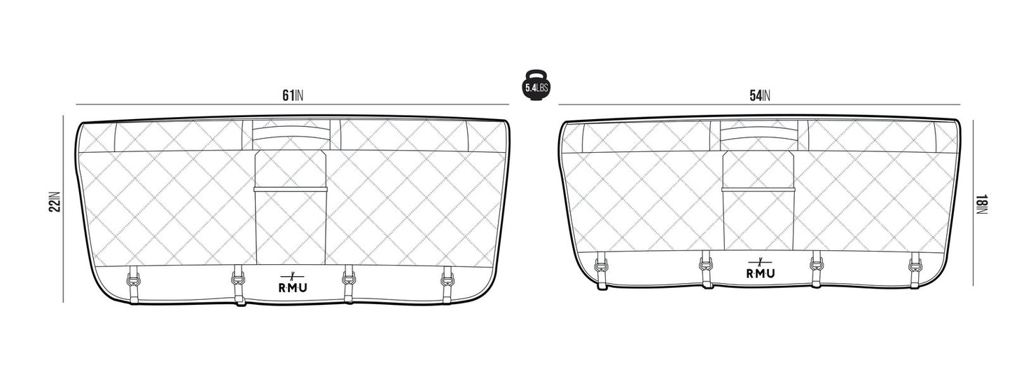 RMU - Tailgate Locker 2.0 - Black