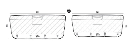 RMU - Tailgate Locker 2.0 - Black