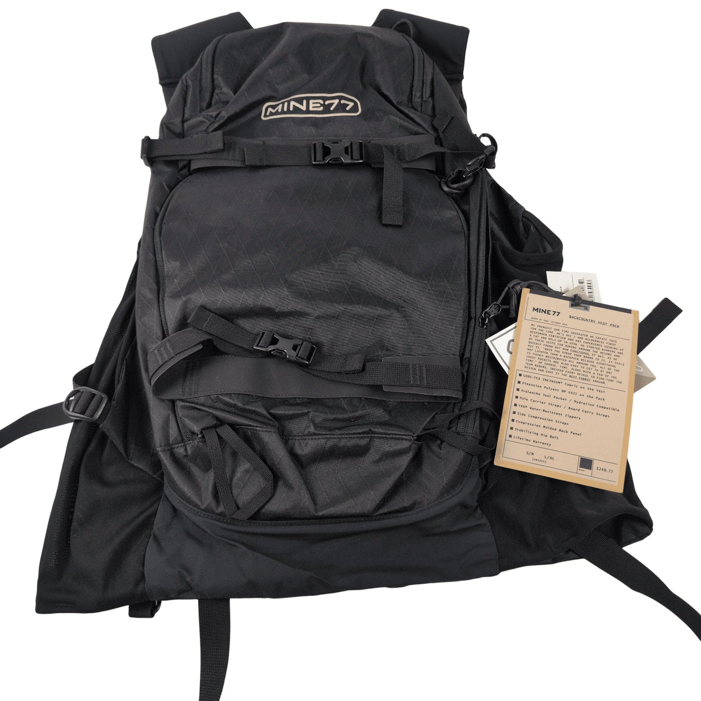 Burton Mine 77 Vest Pack Blk