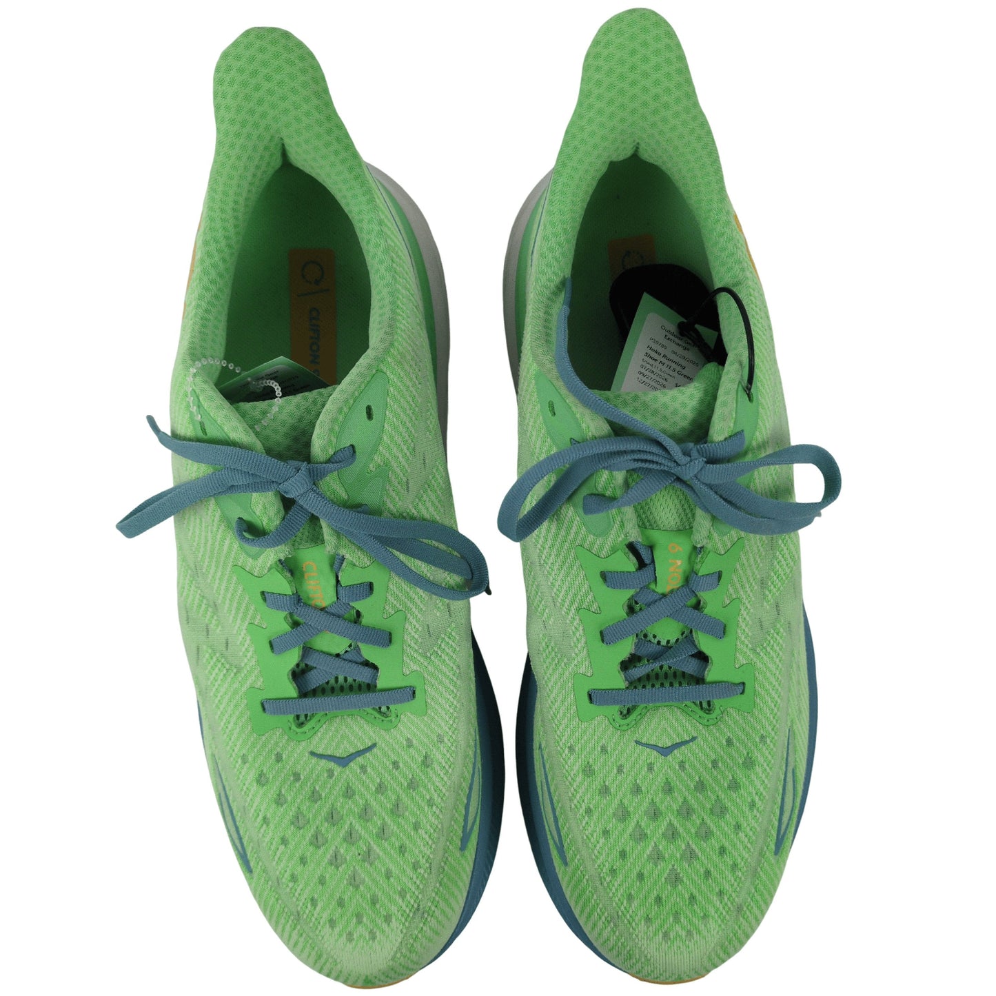 Hoka Running Shoe M 11.5 Green