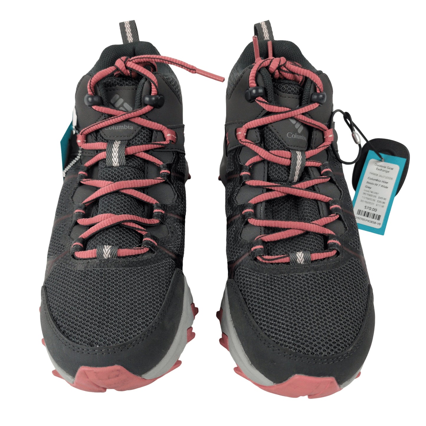Columbia Hike Boots W 7 Wide Grey