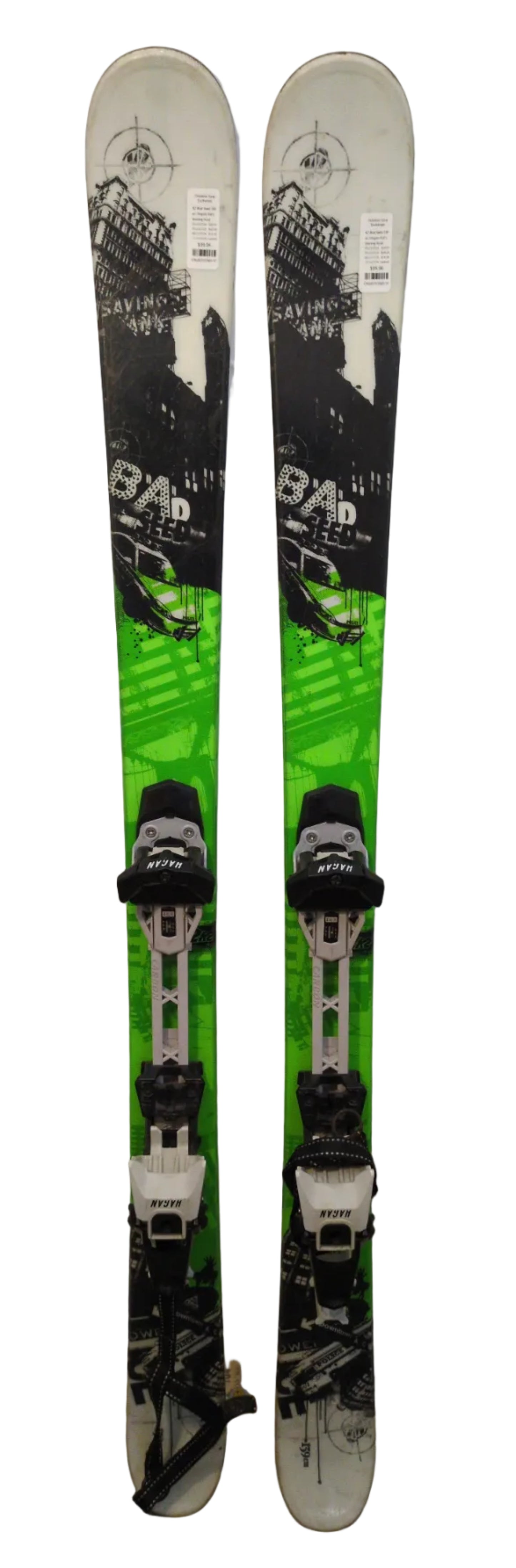 K2 Bad Seed 139 w/ Hagan kid's touring bind