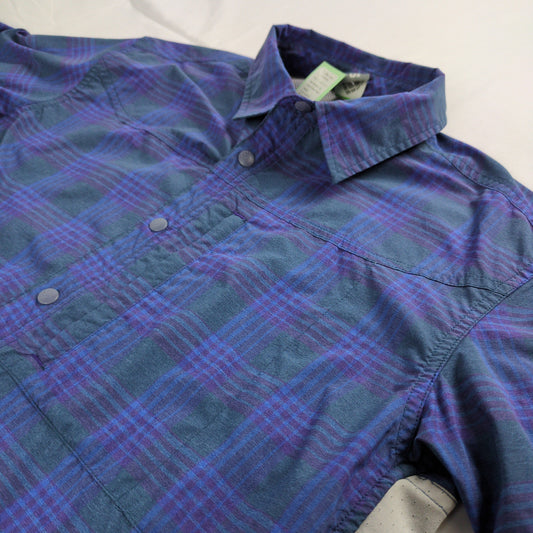 Stio Button Up Shirt Mens Plaid Small