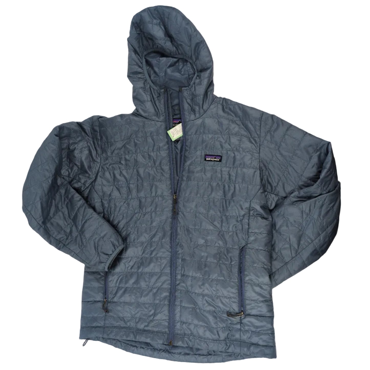 Patagonia Puffy FZ Hoodie JKT M LG Blue