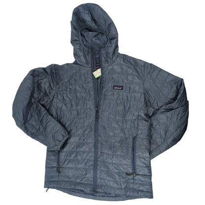 Patagonia Puffy FZ Hoodie JKT M LG Blue