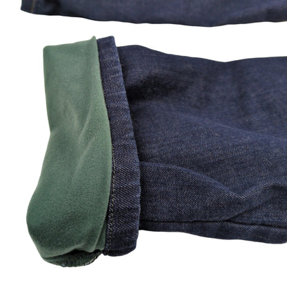 LL Bean Fleece Lined Blue Jean W