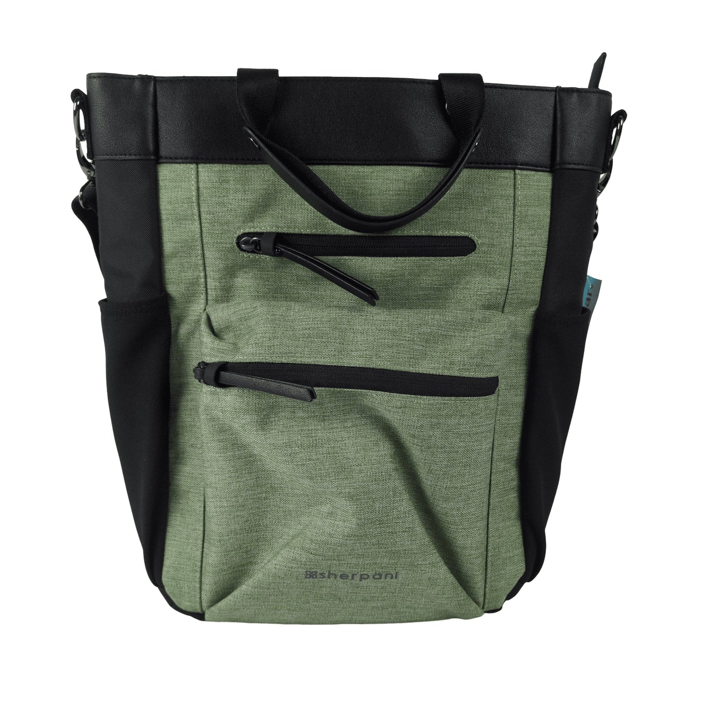 Sherpani Travel Tote Blk/Grn