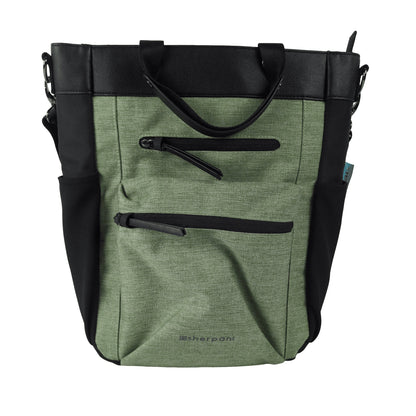 Sherpani Travel Tote Blk/Grn
