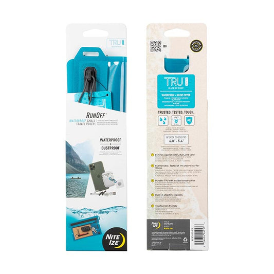 Nite Ize - RunOff Waterproof Small Travel Pouch - Blue