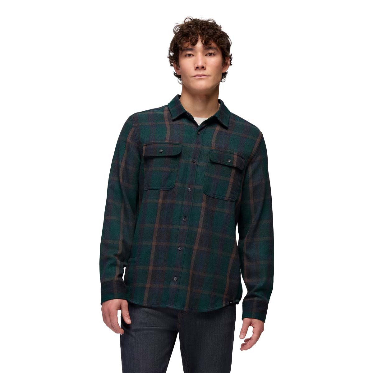 Prana - Westbrook Flannel Shirt - Root Green