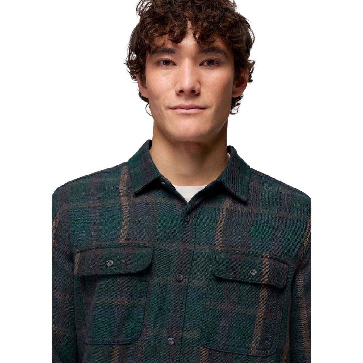 Prana - Westbrook Flannel Shirt - Root Green