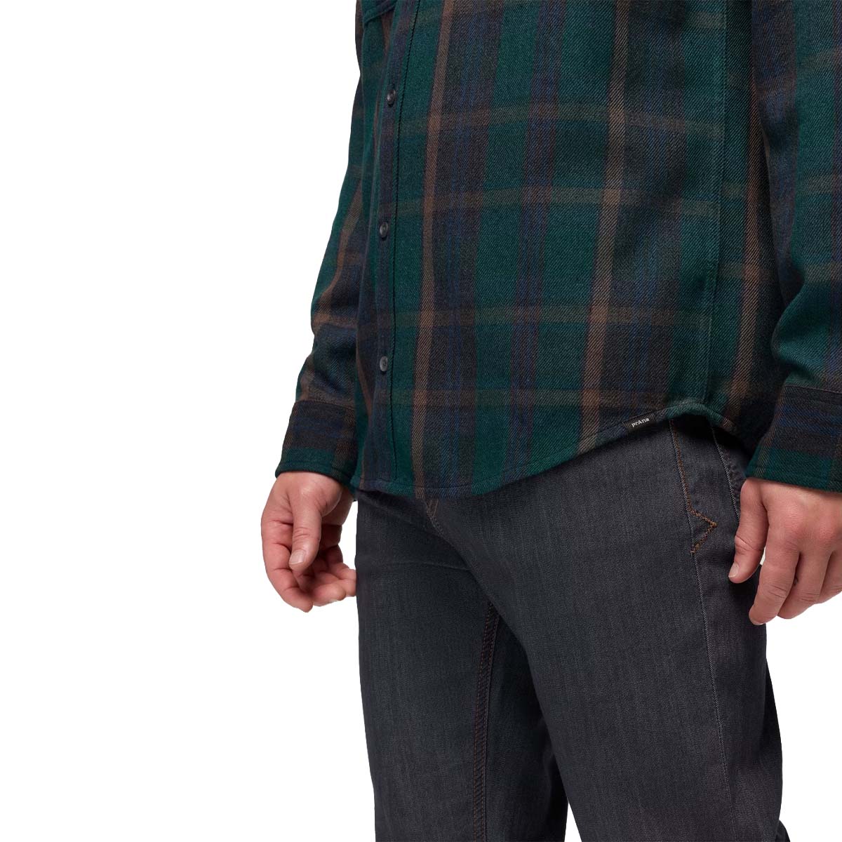 Prana - Westbrook Flannel Shirt - Root Green