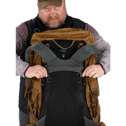 Osprey - Rook 65 Extended Fit - Men's - Dark Charcoal/Silver Lining