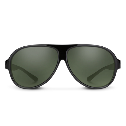 Suncloud - Rooney - Black; Polarized Gray Green