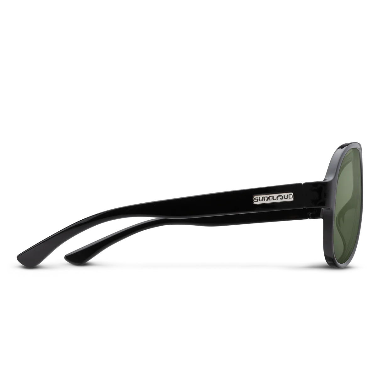 Suncloud - Rooney - Black; Polarized Gray Green