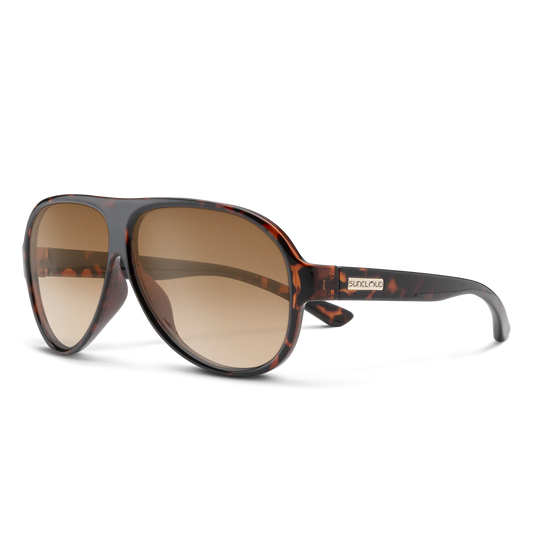 Suncloud - Rooney - Tortoise; Polarized Brown Gradient
