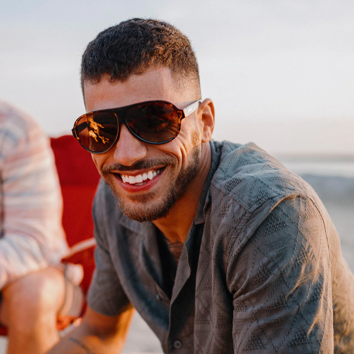 Suncloud - Rooney - Tortoise; Polarized Brown Gradient