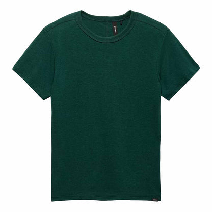 Prana - Cozy Up Short Sleeve Crew - Root Green