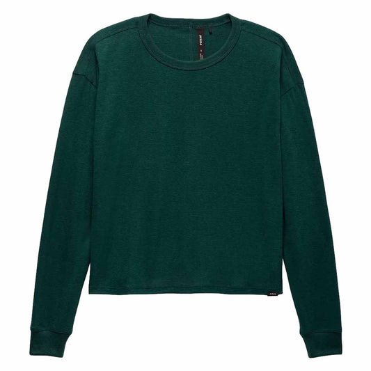 Prana - Cozy Up Short Sleeve Crew - Root Green