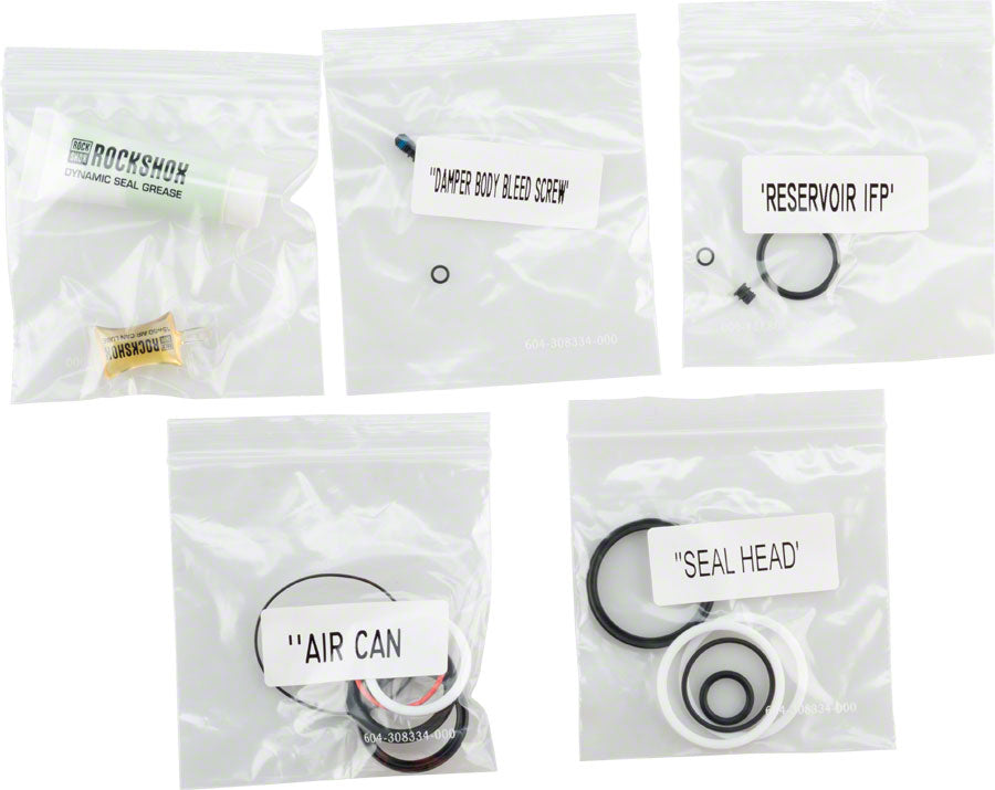RockShox - Super Deluxe Seal Kit 200Hr/1 Year, Super Deluxe A1-B2 (2017+)