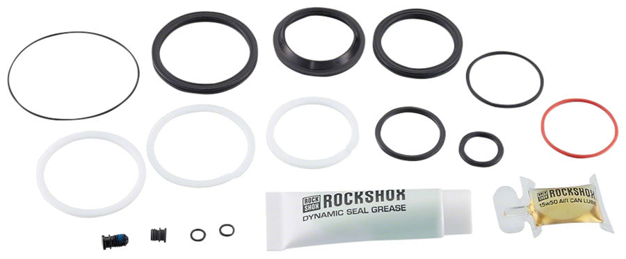 RockShox - Rear Shock Service Kit - 200 hour/1 Year, Deluxe Trek Re:Aktiv Thru Shaft