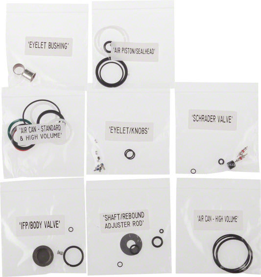 RockShox - Rear Shock Service Kit - Monarch B1 (RL) C1 (R,RT,RT3) D1 (RT3)