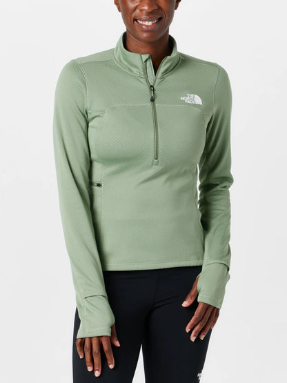 The North Face - Women's Winter Warm Pro 1/4 Zip - Slate Moss