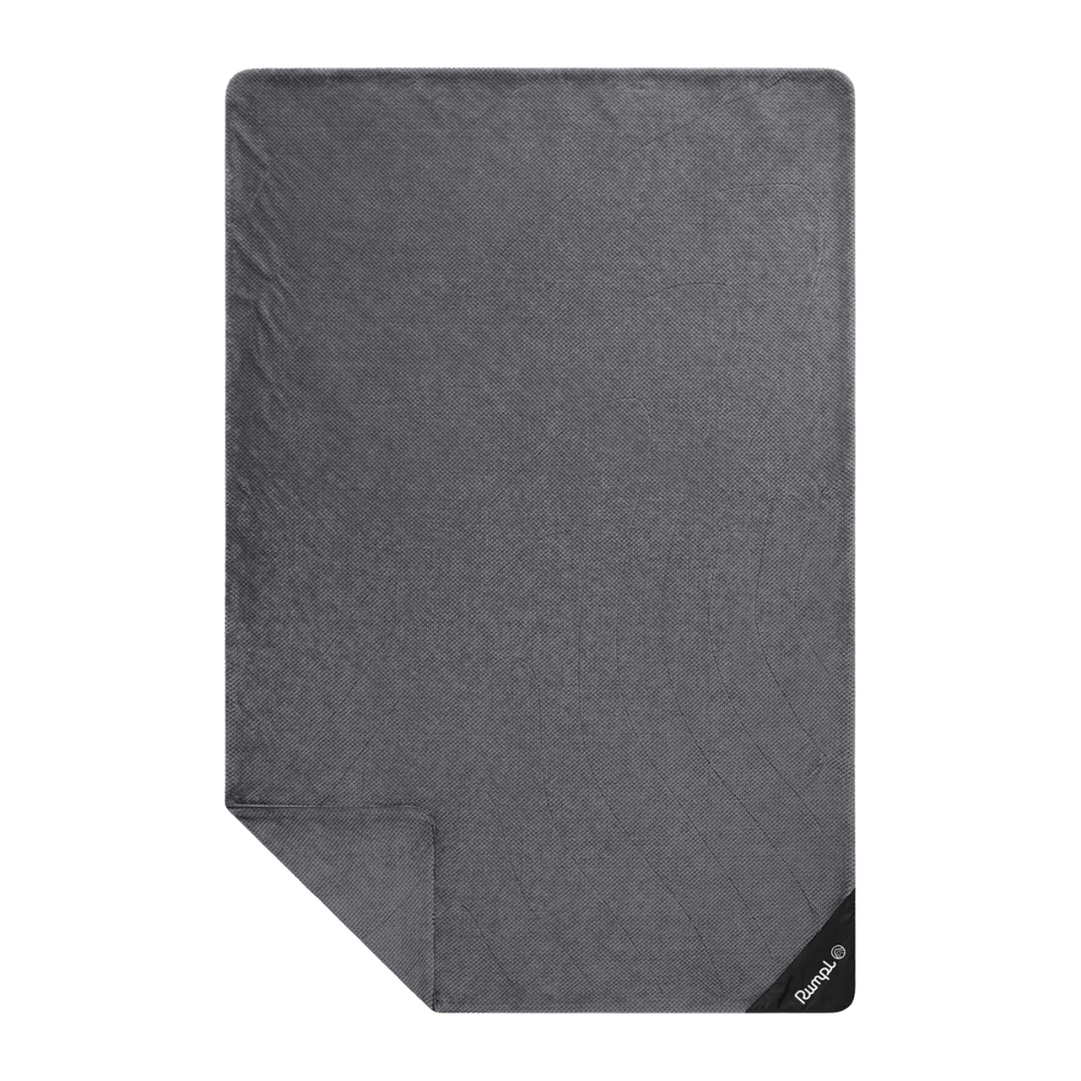 Rumpl - Après Fleece Blanket - Charcoal Grey