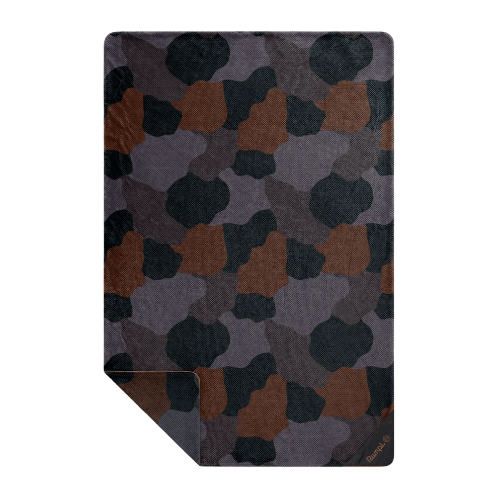 Rumpl - Après Fleece Blanket - Puzzled Black