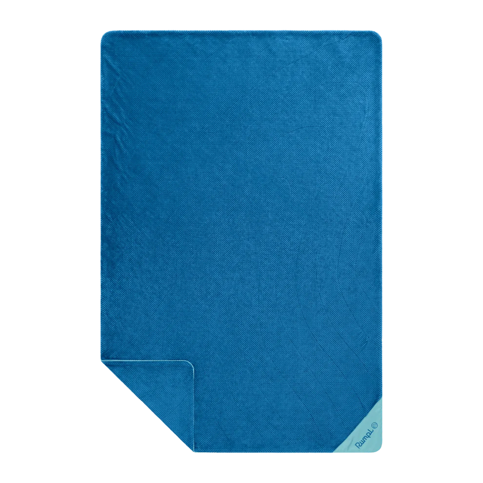 Rumpl - Après Fleece Blanket - Seascape Blue