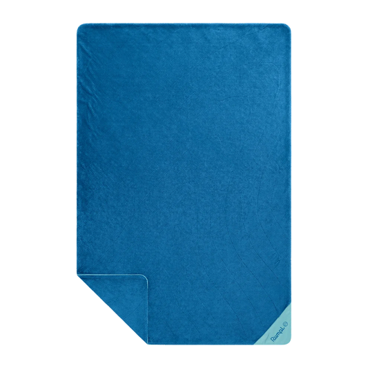 Rumpl - Après Fleece Blanket - Seascape Blue