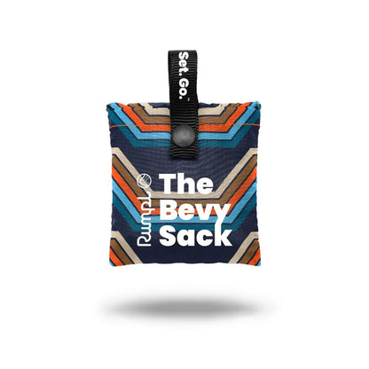 Rumpl - Bevy Sack - Midnight Retro Stripes