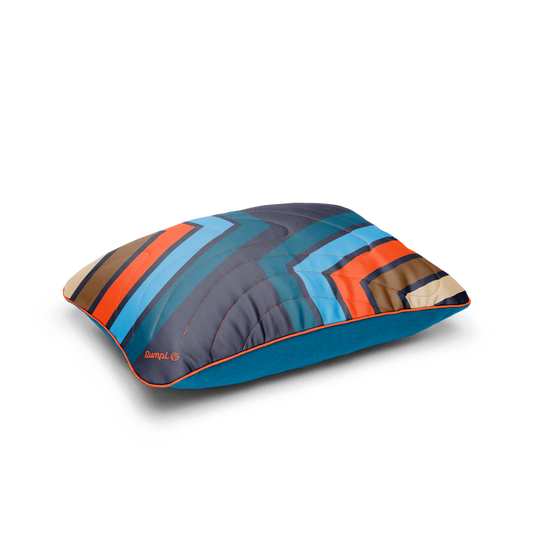 Rumpl - Camp Pillow - MIDNIGHT RETRO STRIPES