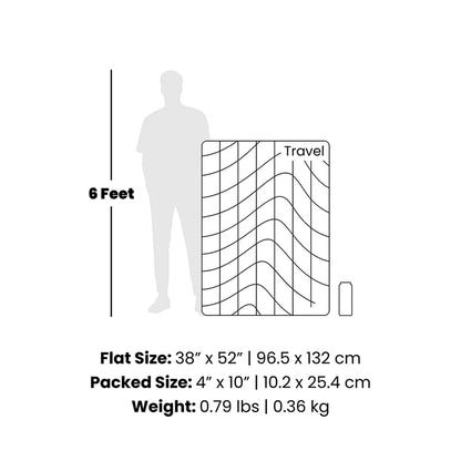 Rumpl - Travel Puffy Blanket - PLUM