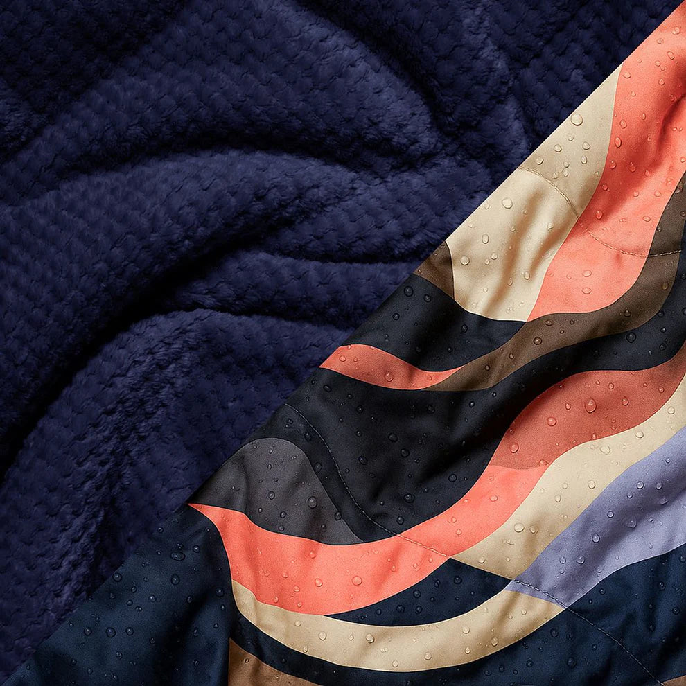 Rumpl - Fleece Puffy Blanket - Valley Dawn