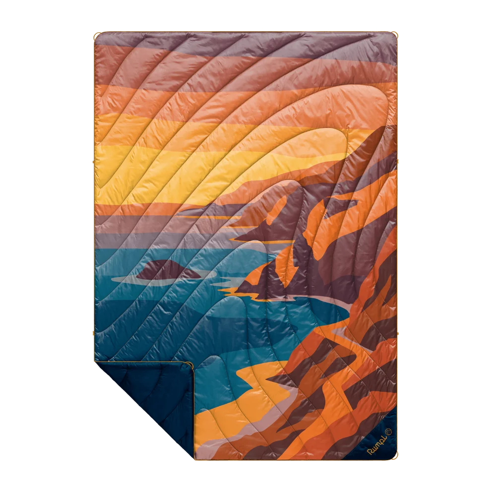 Rumpl - Original Puffy Blanket - Big Sur Fade