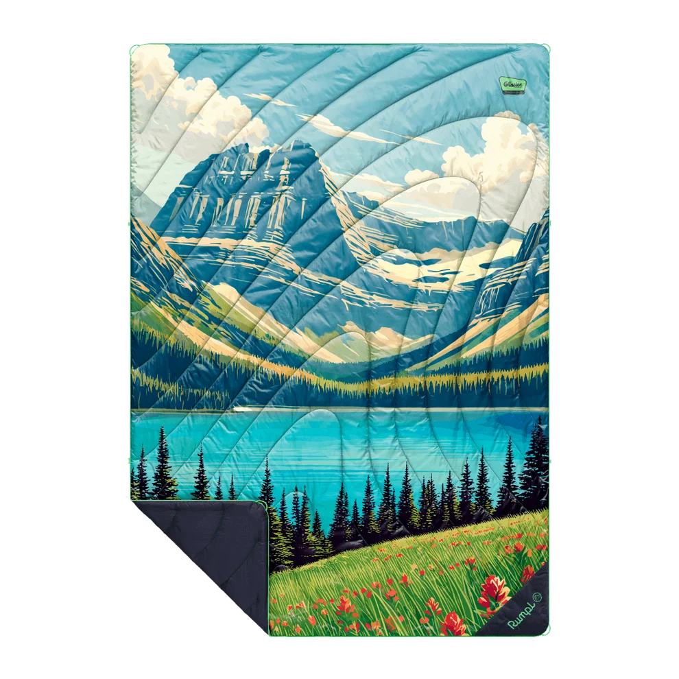 Rumpl - Original Puffy Blanket - Glacier National Park