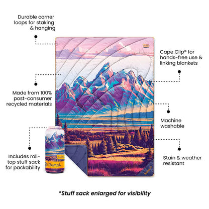 Rumpl - Original Puffy Blanket - Grand Teton National Park