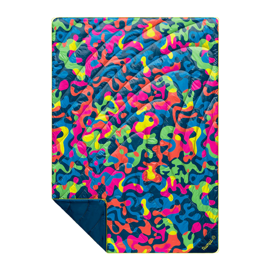 Rumpl - Original Puffy Blanket - Hyper Abstraction