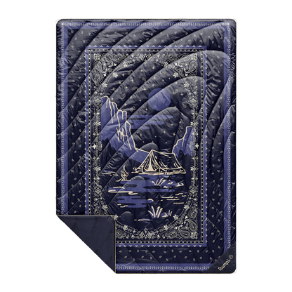 Rumpl - Original Puffy Blanket - Midnight Mesa Bandana