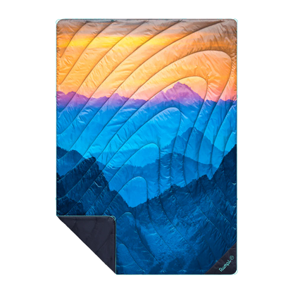 Rumpl - Original Puffy Blanket - Misty Peaks Mountainscape