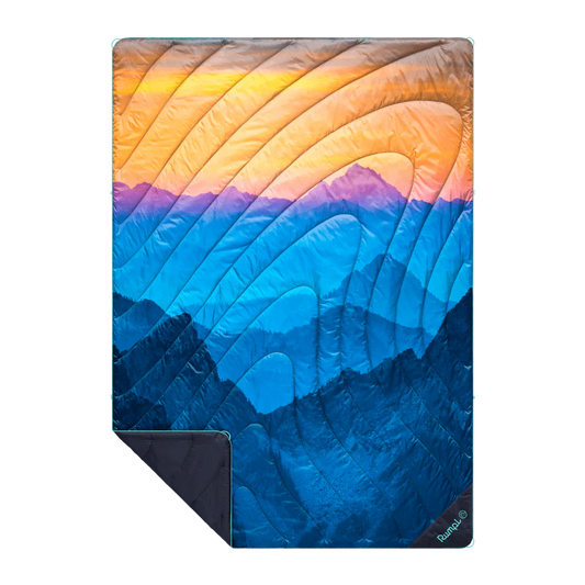 Rumpl - Original Puffy Blanket - Misty Peaks Mountainscape