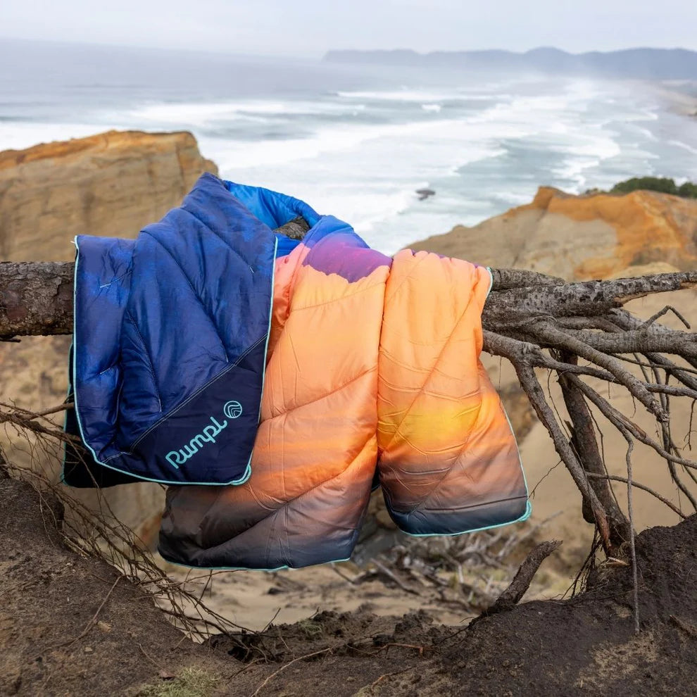 Rumpl - Original Puffy Blanket - Misty Peaks Mountainscape
