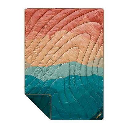 Rumpl - Original Puffy Blanket - Rocky Mountain Sunset Fade