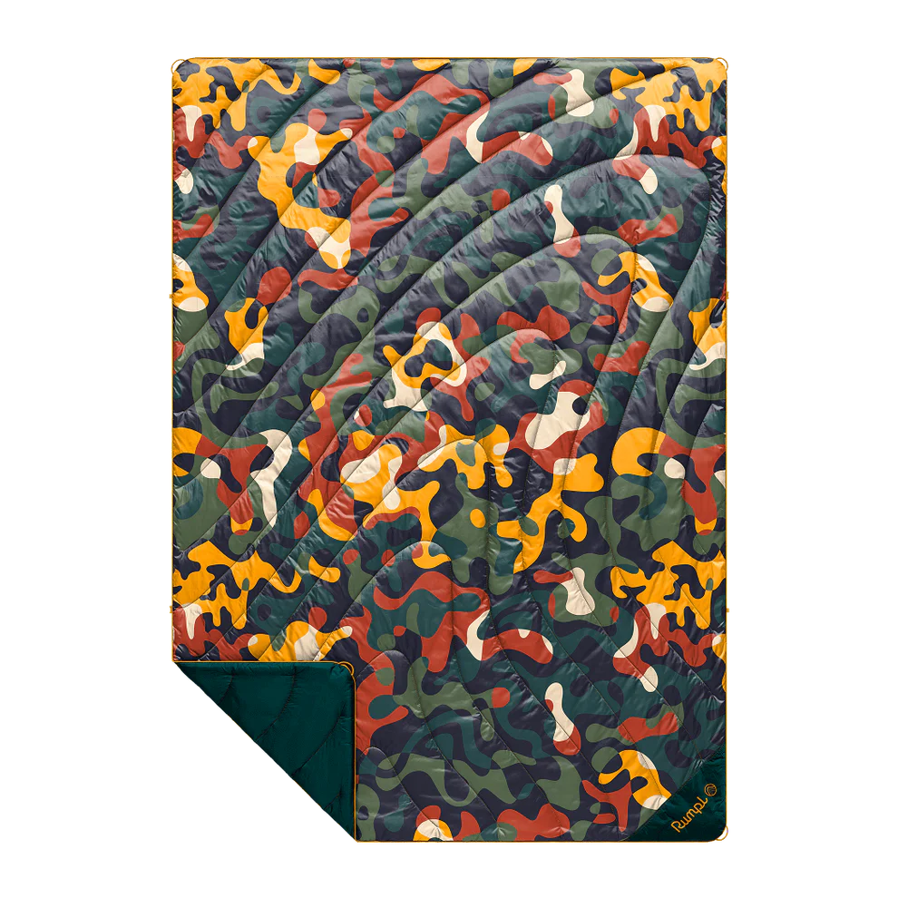 Rumpl - Original Puffy Blanket - Rustic Abstraction