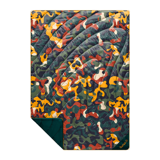 Rumpl - Original Puffy Blanket - Rustic Abstraction